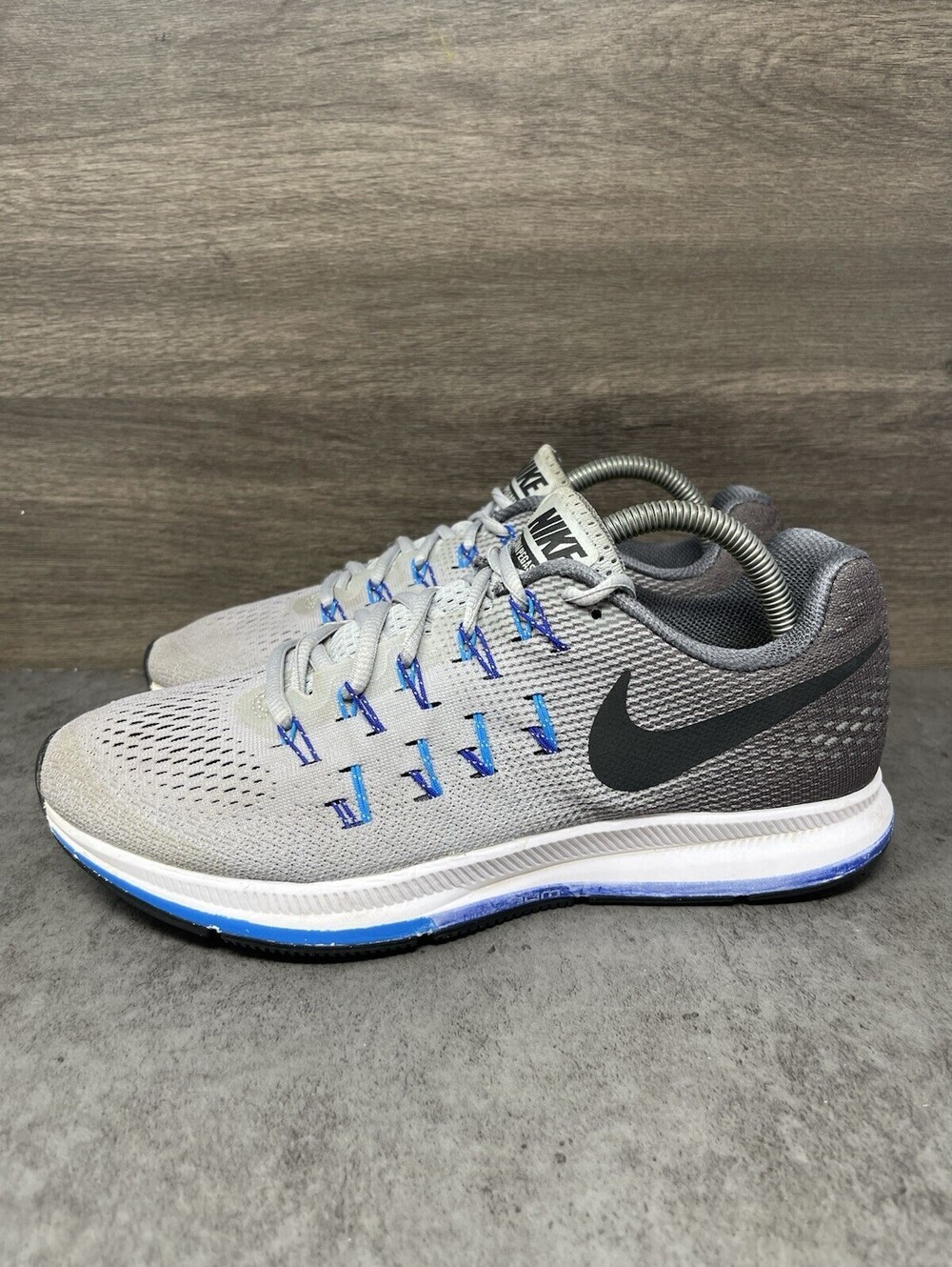 Nike Air Zoom Pegasus 33 Size 8 Mens Wolf Grey Running 831355-004